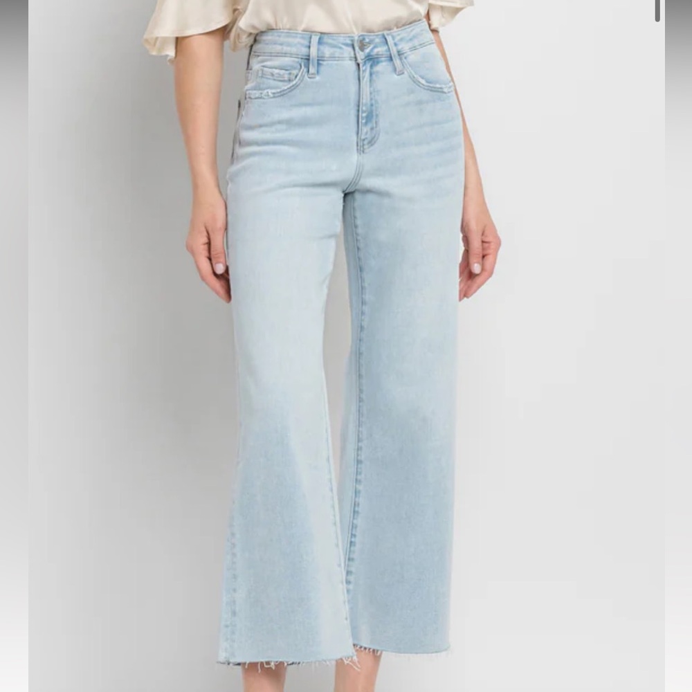Vervet high rise wide leg jeans